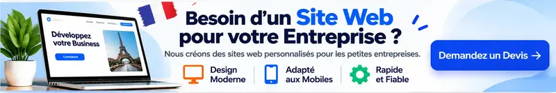 Besoin d'un site web pour votre entreprise ? Demandez un devis